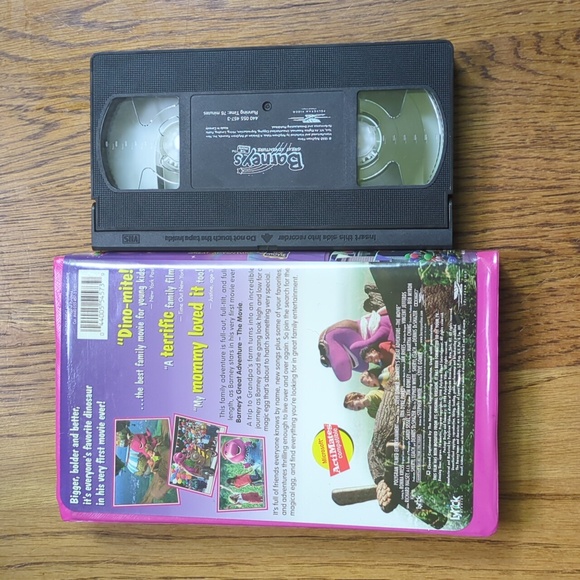 Set Of 3 Vintage Barney VHS Tapes Movie And Sing Alongs - Picture 3 of 10